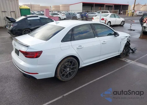 2018 Audi S4 3.0T Premium Plus из США, поврежденный, VIN WAUB4BF48JA062760